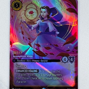 Belle - Accomplished Mystic (Enchanted) Lorcana Proxy/Orica
