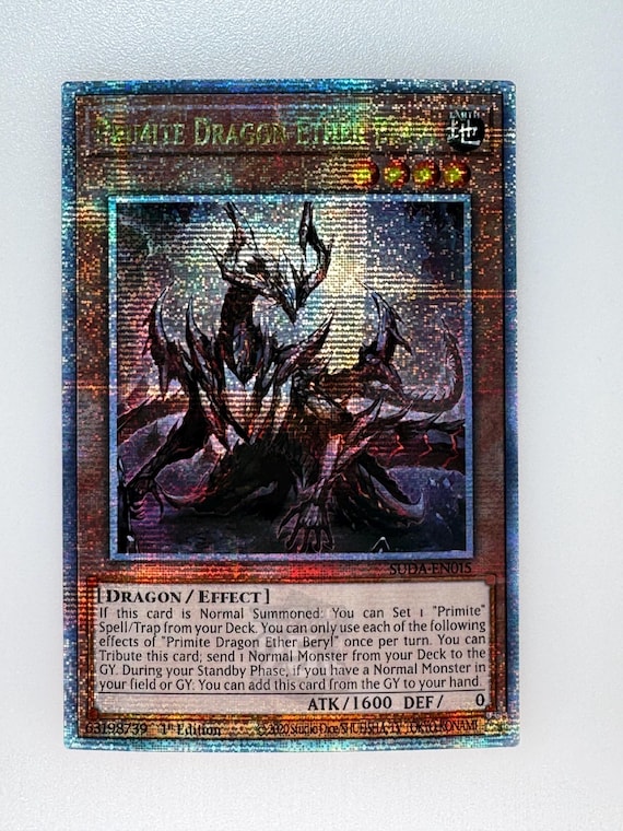 アナザー・ベリル 25th Ether Beryl 原石竜 Primi I1B6 Primite Dragon Ether Beryl | Yu-Gi-Oh TCG YGO Cards