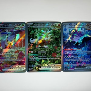 Gouging Fire EX, Raging Bolt EX, Walking Wake EX Proxy/Orica delle Forze Temporali, Holo