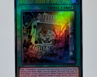 ABO Desire Seekyli star カード WANTED: Seeker of Sincul Spoils Proxy/orica Ultra/starlight - Etsy