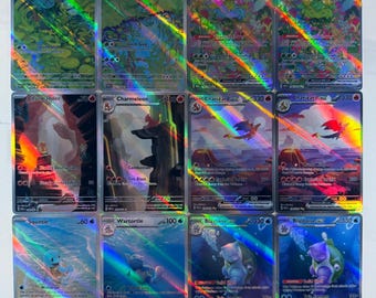 Pokemon 151 Charizard Blastoise Venusaur Mew Secret Rare - Lot 10 Cards -  Japanese Version - Holographic - Proxy - High Quality - Etsy Denmark