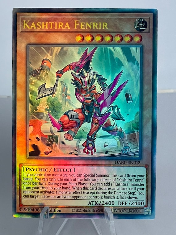 Kashtira Fenrir Proxy/orica, Common/ultra/slr - Etsy