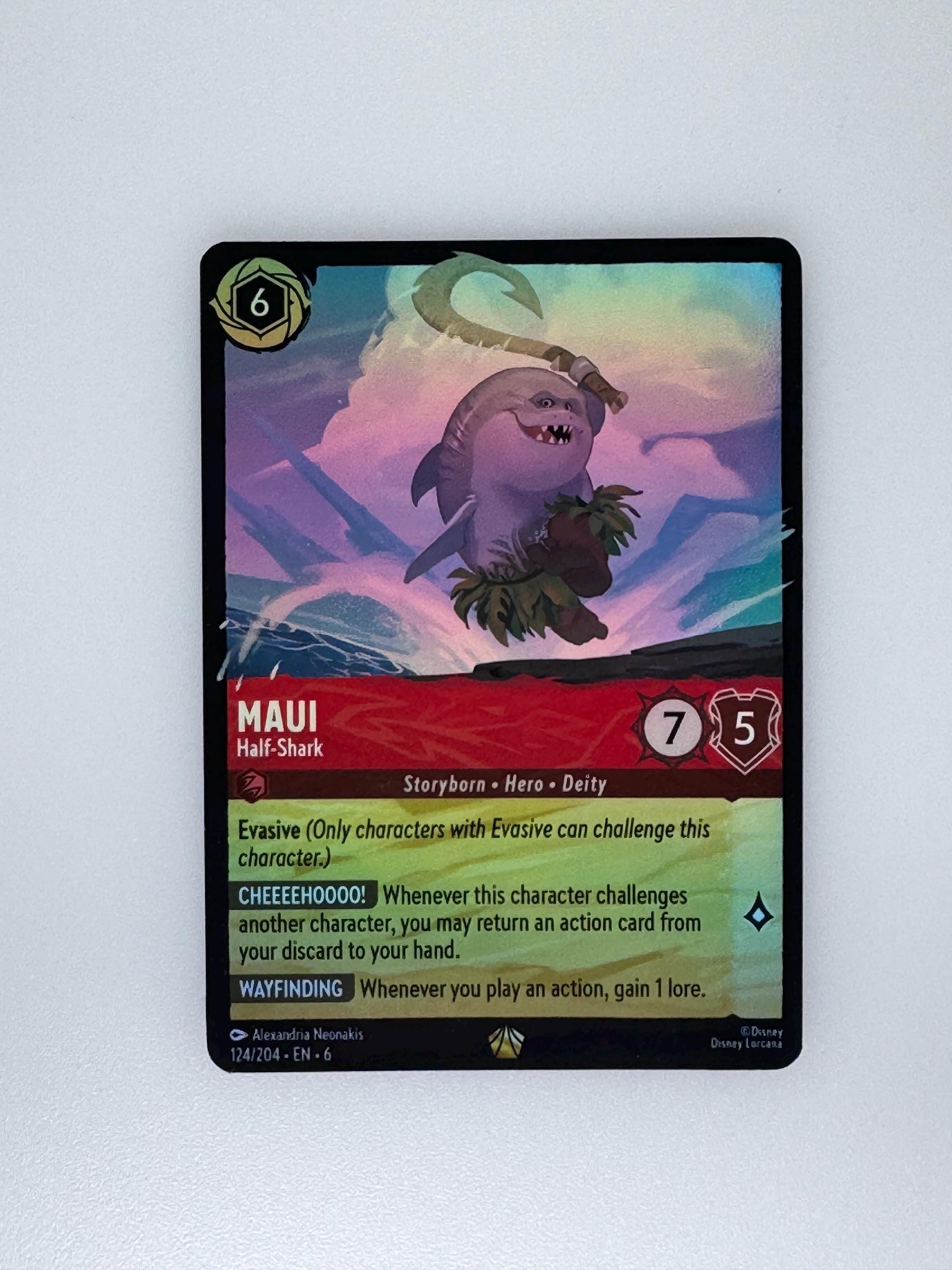 maui lorcana card Maui - Hero to All (Enchanted) main image 1