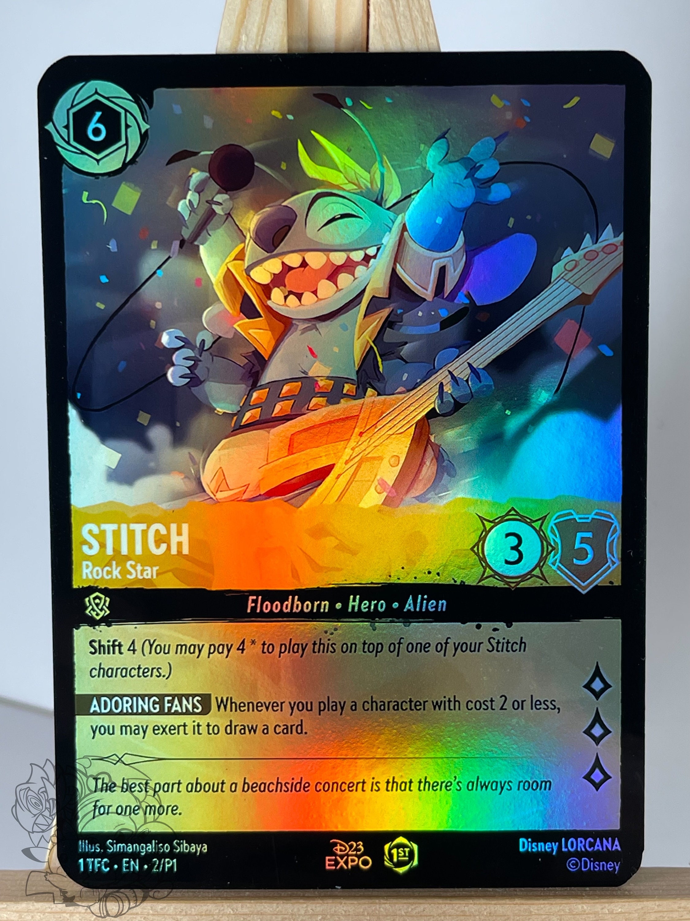 Stitch - Rock Star - Set Championship Promo 30/P1 – Disney