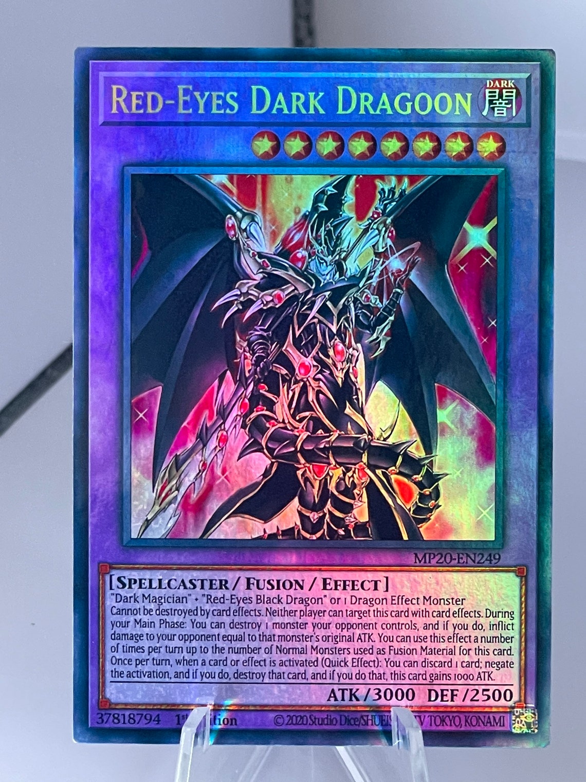 Red Eyes Dark Dragoon Proxy/orica Common/ultra/sr/slr Etsy