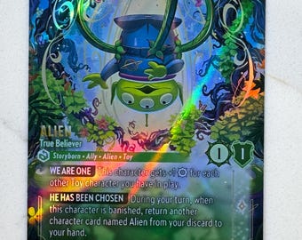 Alien - True Believer WU (enchanted) Lorcana Proxy/orica - Etsy