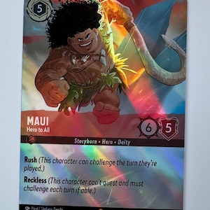 Maui Held für Alle (Alt Art) Lorcana Proxy/Orica, Common/Holo