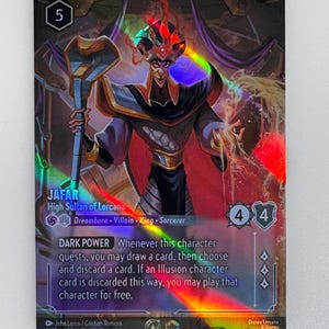 Jafar High Sultan of Lorcana ROJ (Alt Art) Lorcana Proxy/Orica