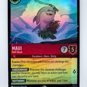 Maui Half Shark Lorcana Proxy/Orica, Common/Holo
