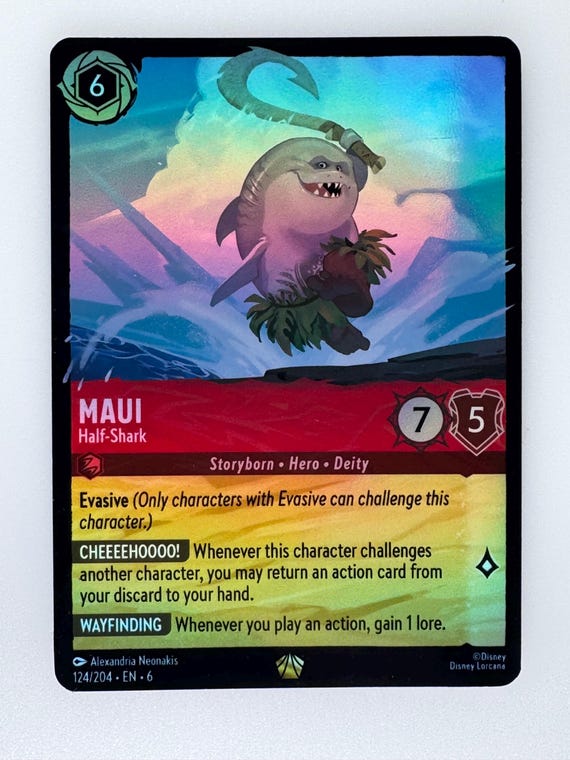 Maui Half Shark Lorcana Proxy/Orica, Common/Holo