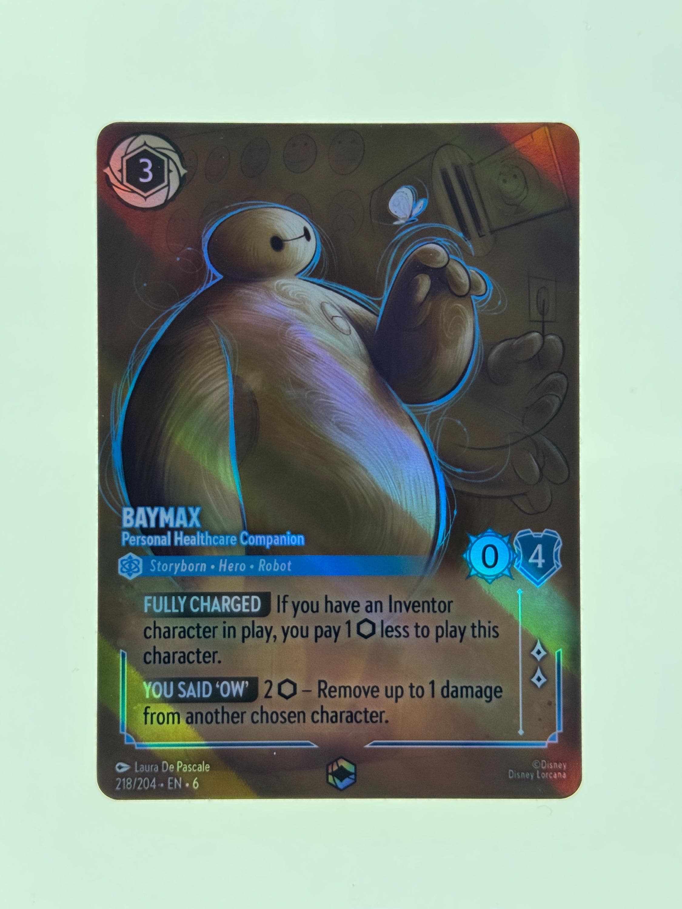 lorcana baymax card Disney main image 1