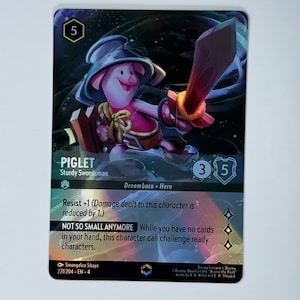 Big Sturdy Swordsman (Alt Art) Lorcana Proxy/Orica, Common/Holo
