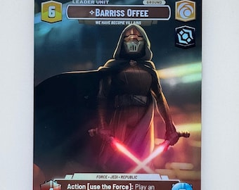 Barriss Offee Nos hemos convertido en villanos LOF Proxy/Orica, (Escaparate)