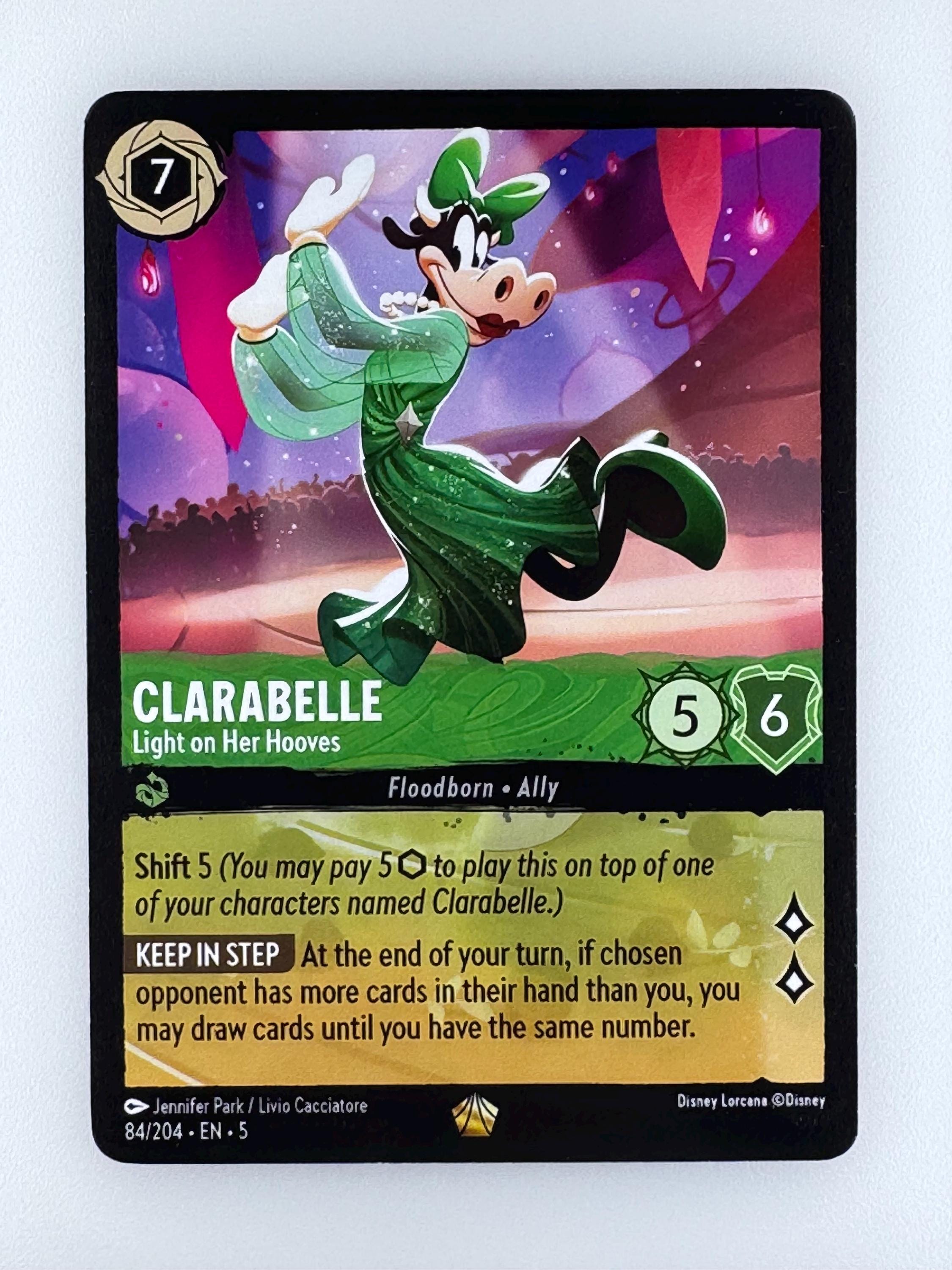 clarabelle lorcana card Amazon.com: Ravensburger Disney Lorcana TCG - Collection Starter Set main image 1