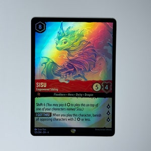 Sisu Empowered Sibling Lorcana Proxy/Orica, Common/Holo