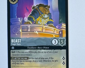 Beast Tragic Hero Lorcana Proxy/Orica, Common/Holo