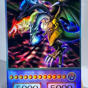 Five Headed Dragon Anime Style, Ultra Rare/Starlight