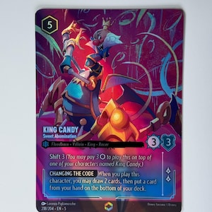 Rei Doce (Arte Alternativa) Lorcana Proxy/Orica