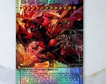 yugioh red nova dragon deck Yu-Gi-Oh! - (LC5D-EN073) - Legendary Collection 5D's Mega Pack - 1st Edition Red Nova Dragon - Burning