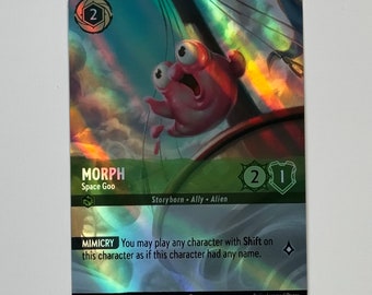 Morph - Space Goo Orica - TCG - Holo Card - Proxy Lorcana - Etsy Morph - Space Goo Orica - TCG - Holo Card - Proxy Lorcana - Etsy
