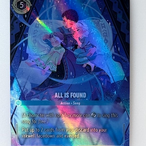All Is Found (Alt Art) Lorcana Proxy/Orica ENG/FRE