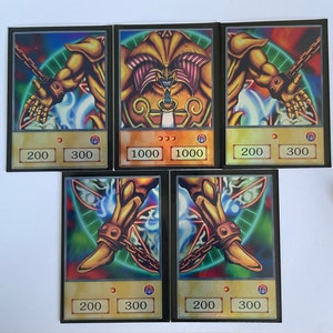 Exodia the Forbidden one Conjunto Anime Estilo Proxy/Orica