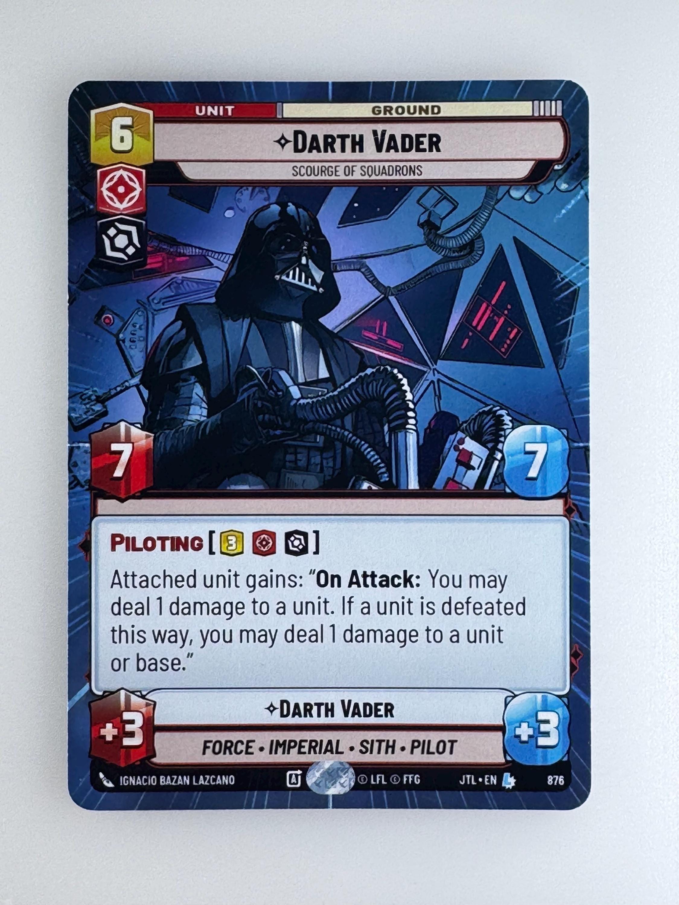 Darth Vader JTL Proxy/orica, Common/holo (hyperspace) - Etsy UK Darth Vader JTL Proxy/orica, Common/holo (hyperspace) - Etsy UK