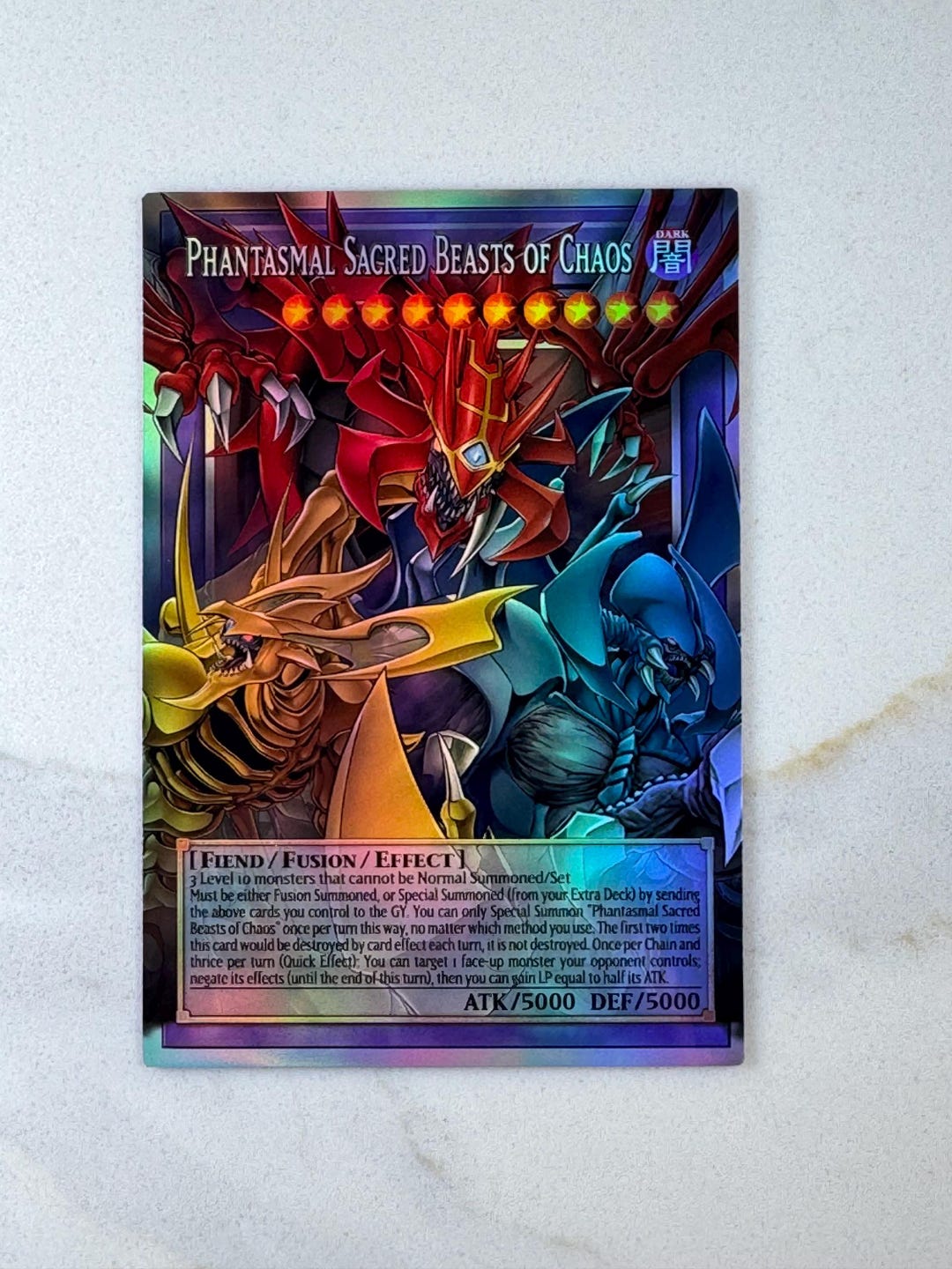 yugioh cards sacred beasts YU-GI-OH CCG: STRUCTURE DECK: Pandemonium Books and Games Phantasmal Sacred Beasts of Chaos