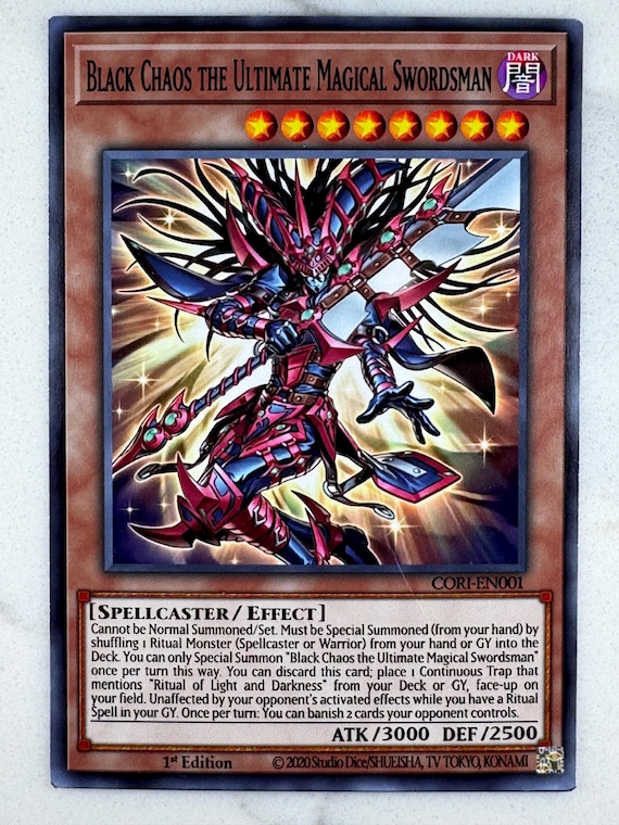 Black Chaos the Ultimate Magical Swordsman Proxy/orica - Etsy