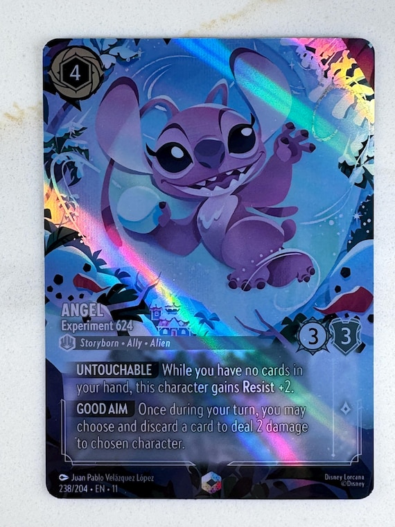 Angel - Experiment 624 WS (enchanted) Lorcana Proxy/orica - Etsy