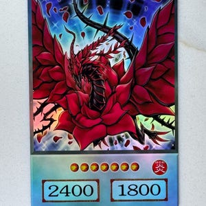 Black Rose Dragon Anime Style, Ultra Rare/Starlight