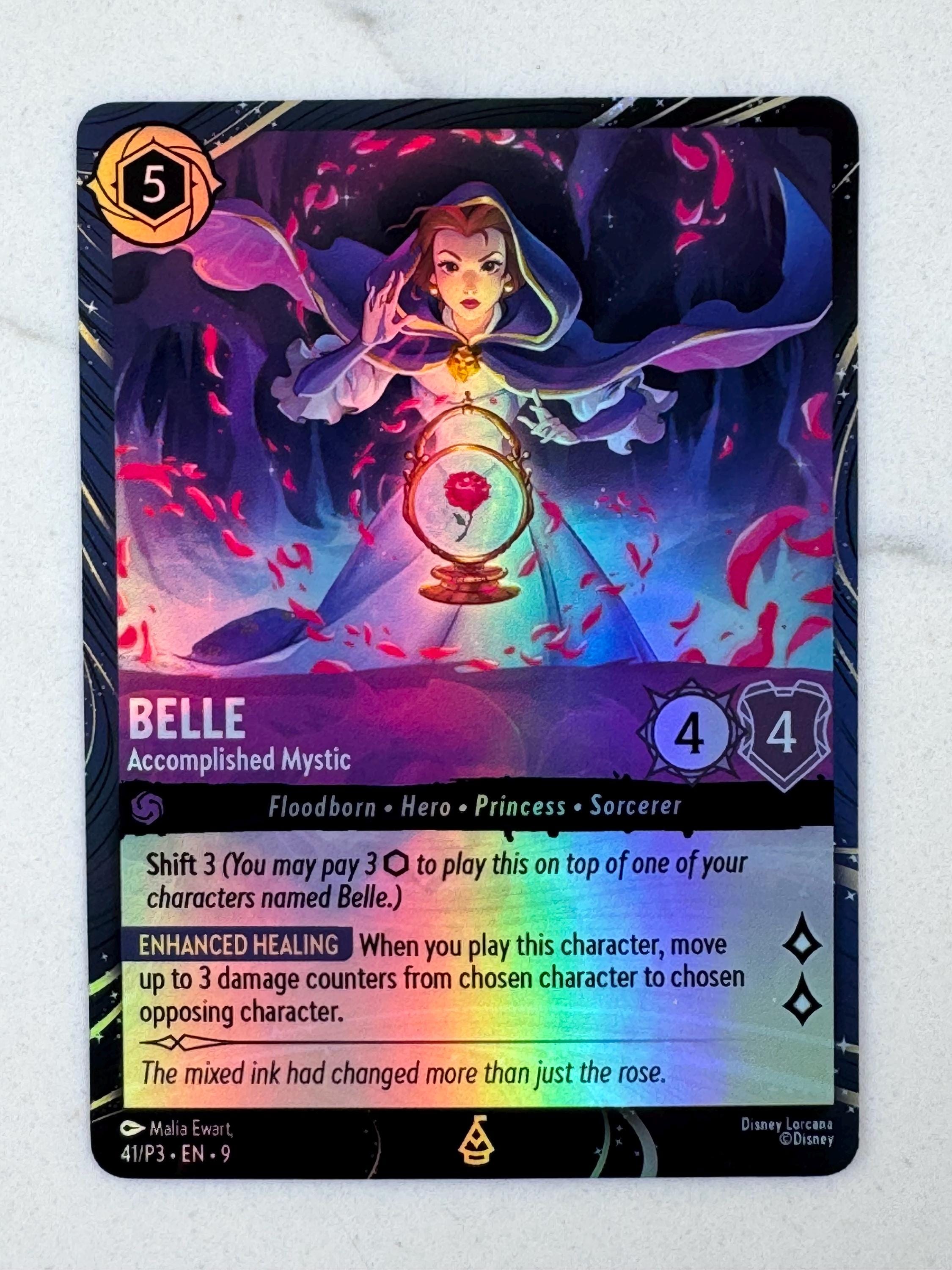 Lorcana Belle Accomplished Mystic - Etsy