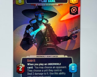 Cad Bane SHD Proxy/orica, (showcase) - Etsy
