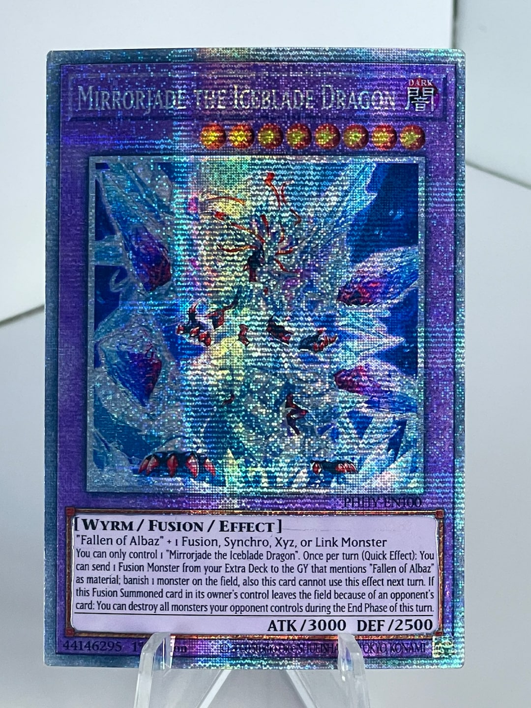 Mirrorjade the Iceblade Dragon, Proxy/orica, Gold Secret, Starlight