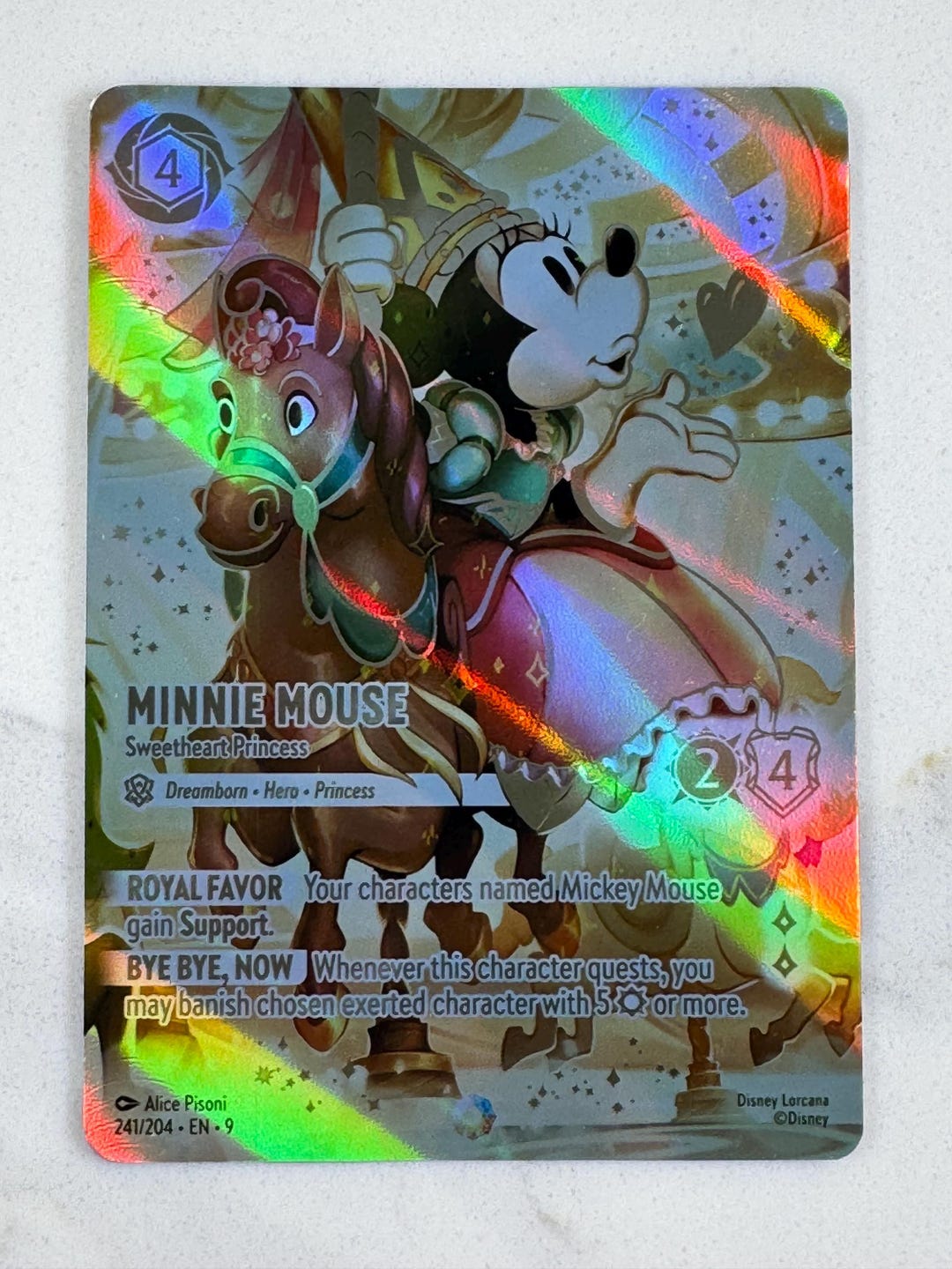 ミニーマウス - スウィートハートプリンセス（アイコニック）ロル