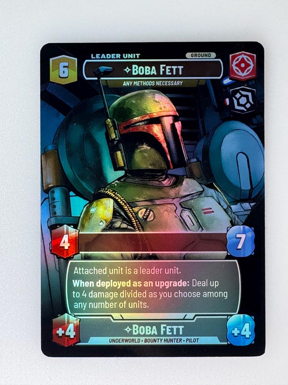 Boba Fett Any Methods Necessary JTL Proxy/orica, (showcase) - Etsy