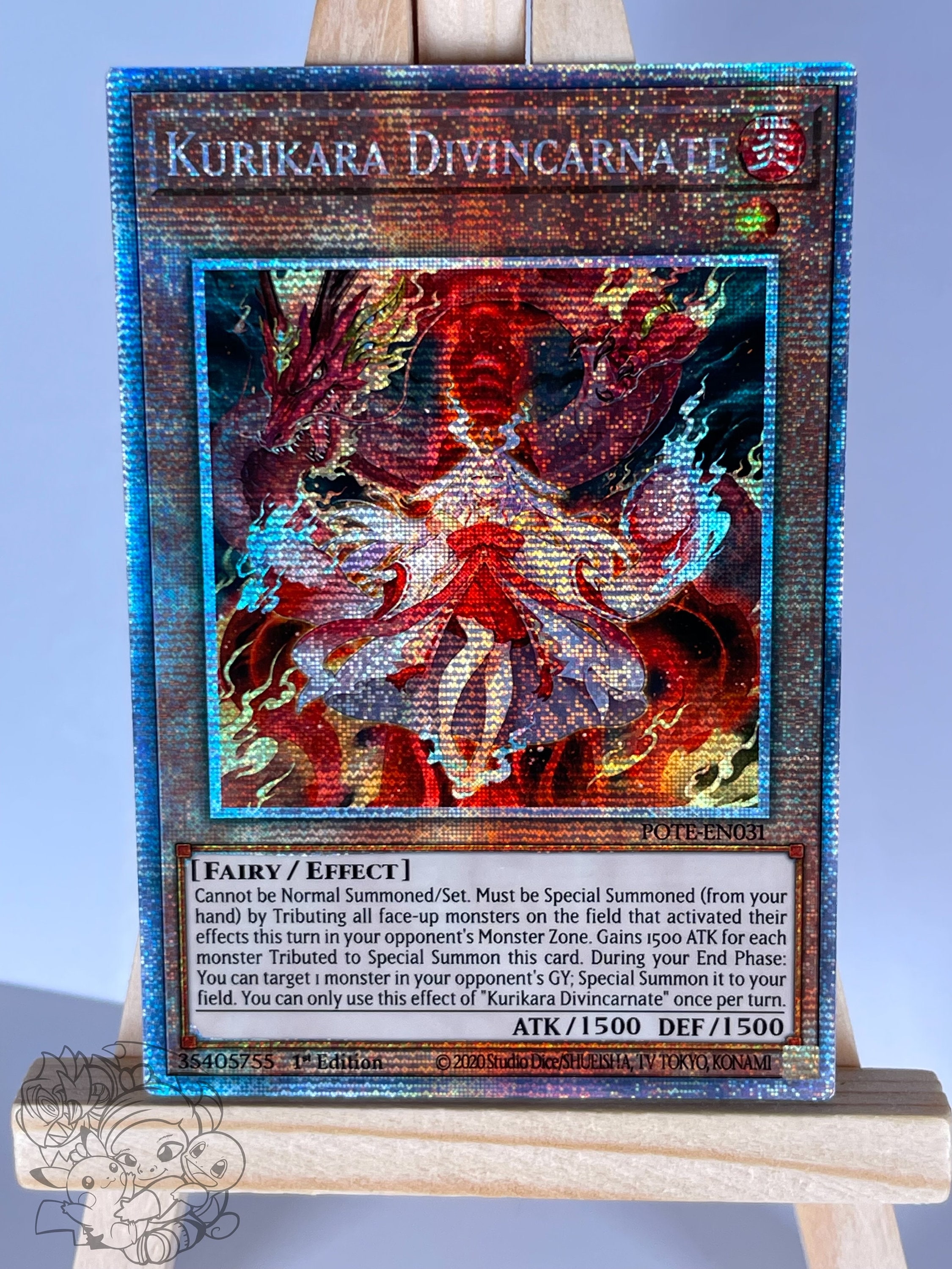 yugioh kurikara divincarnate deck Proxy/orica, Common/ultra/sr/slr A single card from the set Power of the Elements New Mlikemat Playmat Kurikara Divincarnate