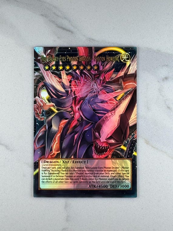 yugioh galaxy cards Neo Galaxy-Eyes Photon Dragon [GAOV-EN041] Ultimate Rare