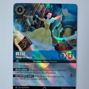 Belle étrange mais spéciale (art alternatif) Lorcana Proxy/Orica, Common/Holo