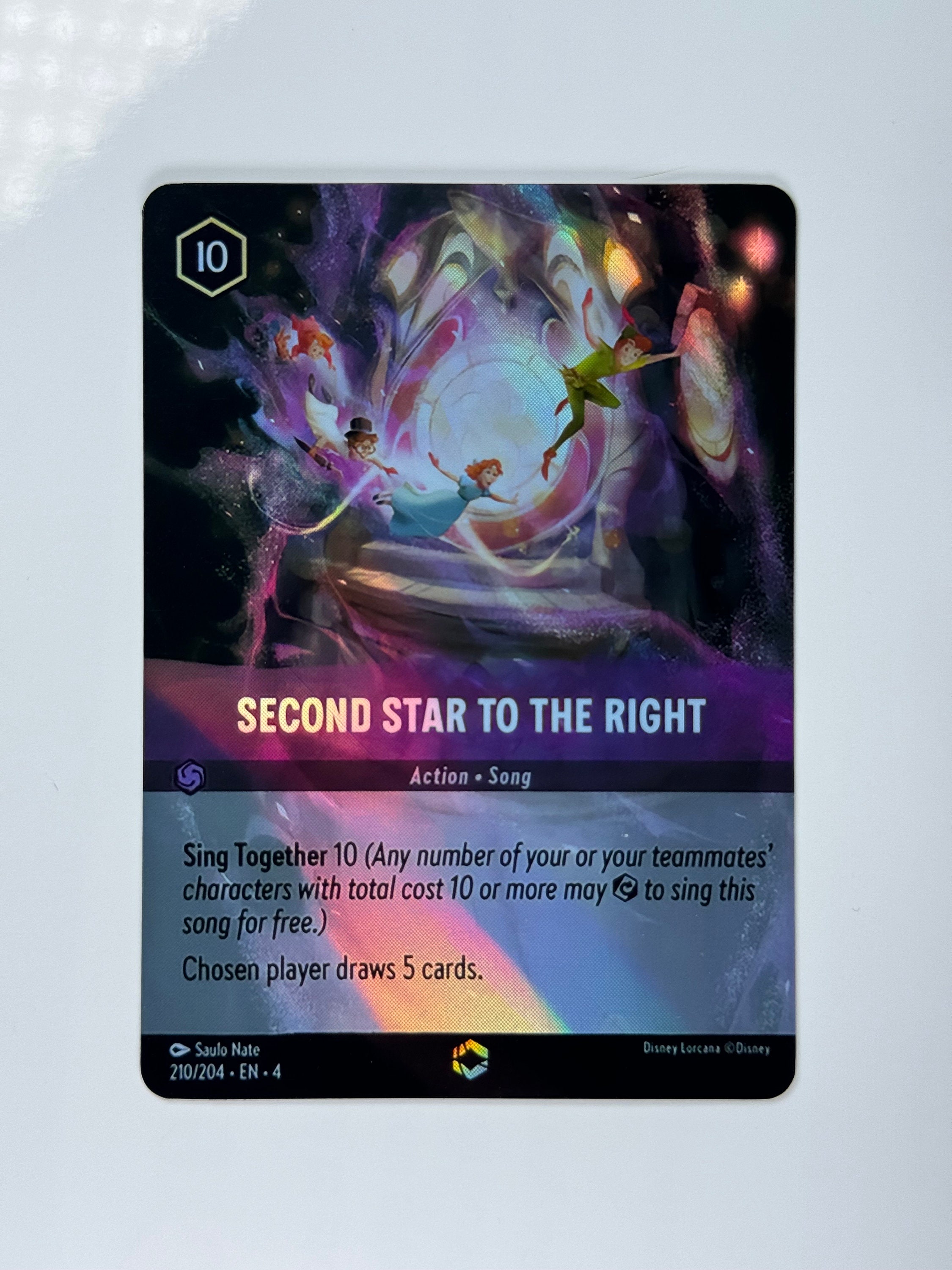 Second Star to the Right (alt Art) Lorcana Proxy/orica, Common