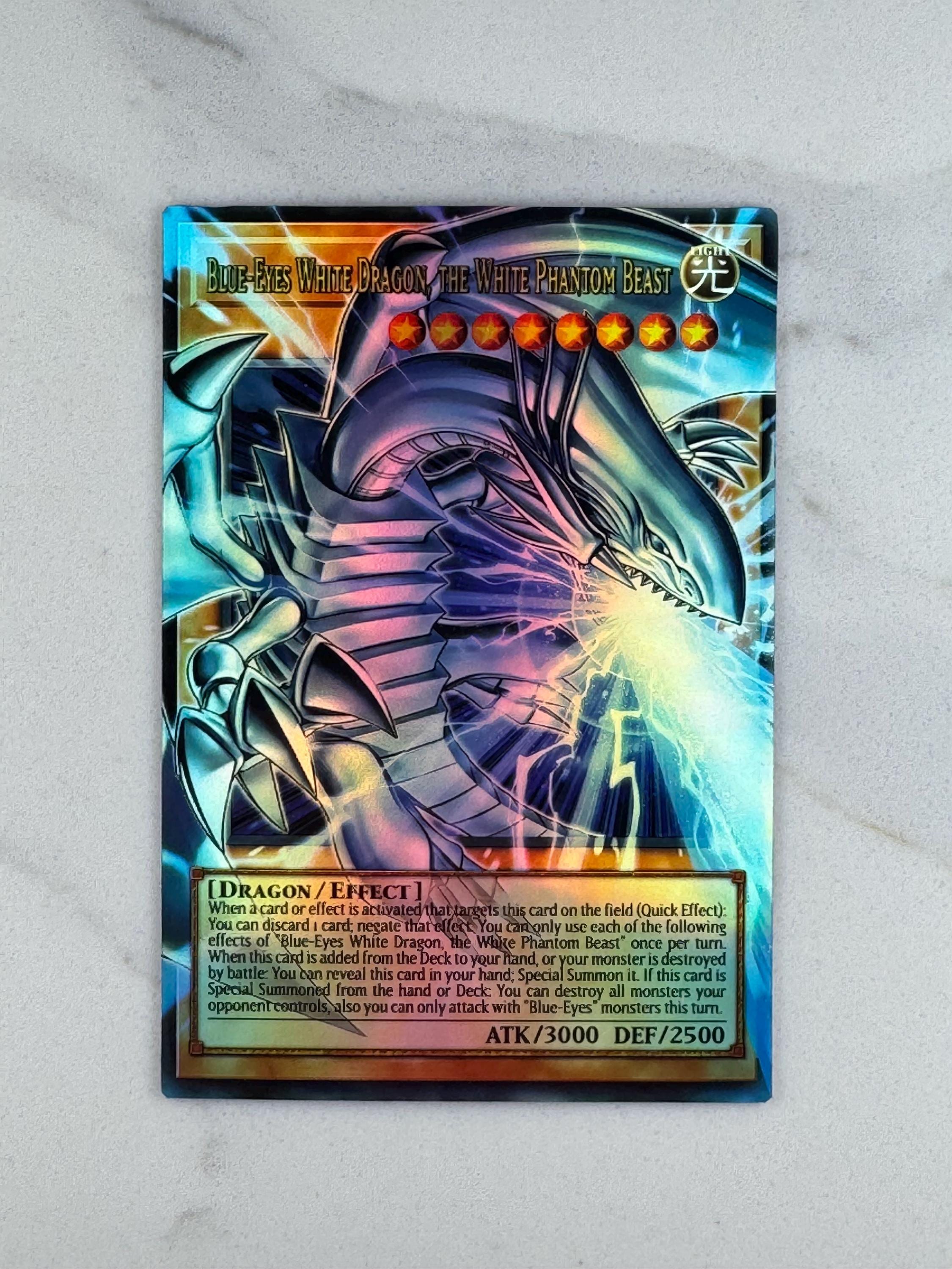 Blue-eyes White Dragon, the White Phantom Beast Proxy/orica - Etsy