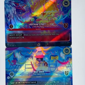 Positionskarten SS (Alt Art) Lorcana Proxy/Orica, Holo