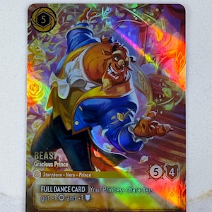 Beast - Gracious Prince (Enchanted) Lorcana Proxy/Orica