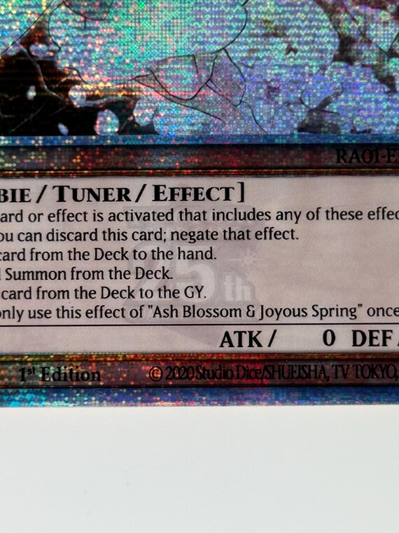 ash blossom yugioh deck RC04-AE009 & Joyous Spring (QCSR) Ash Blossom & Joyous Spring