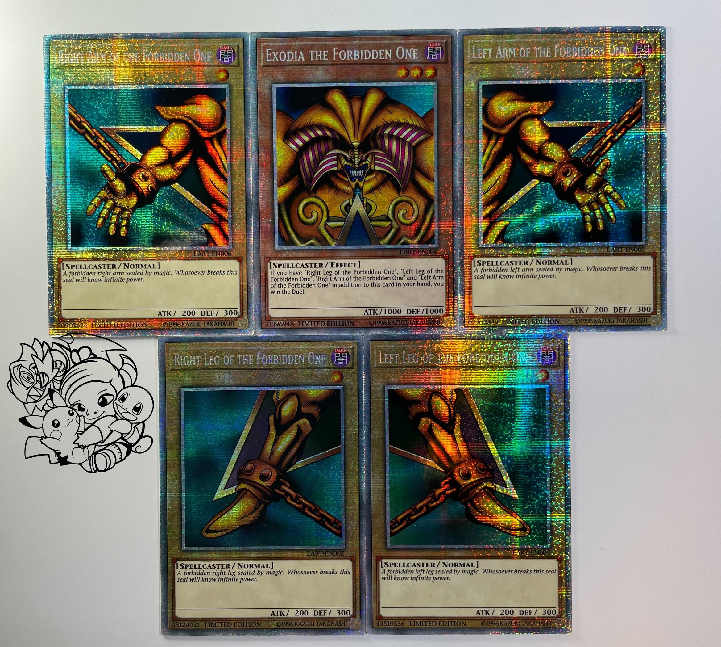Exodia the Forbidden One Alternate Art Proxy/orica, Ultra
