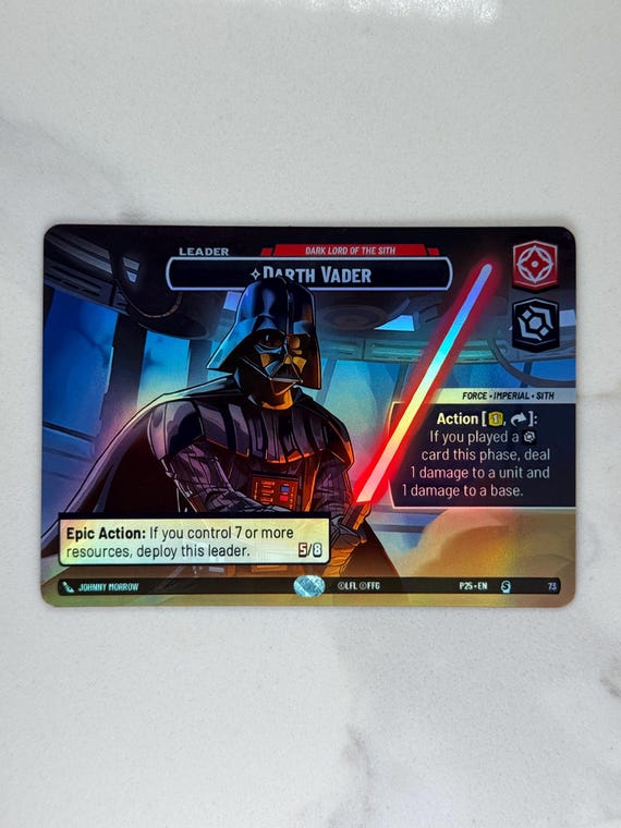 Darth Vader Dark Lord of the Sith Galactic Championship Proxy