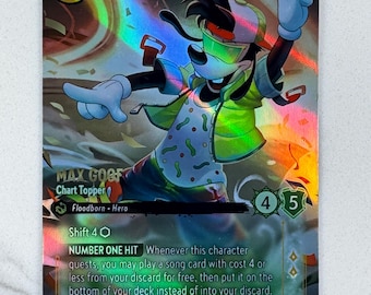 Set 4 Enchanted –goofy Super Goof – Foil Finish – High Quality