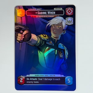 Sabine Wren Galvanized Revolutionary SOR Proxy/Orica, (vetrina)