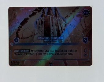 Sugar Rush Speedway/treasure Mountain Location Cards AS (alt Art