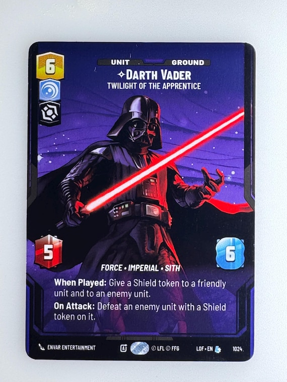 Darth Vader Twilight of the Apprentice LOF Proxy/orica (prestige
